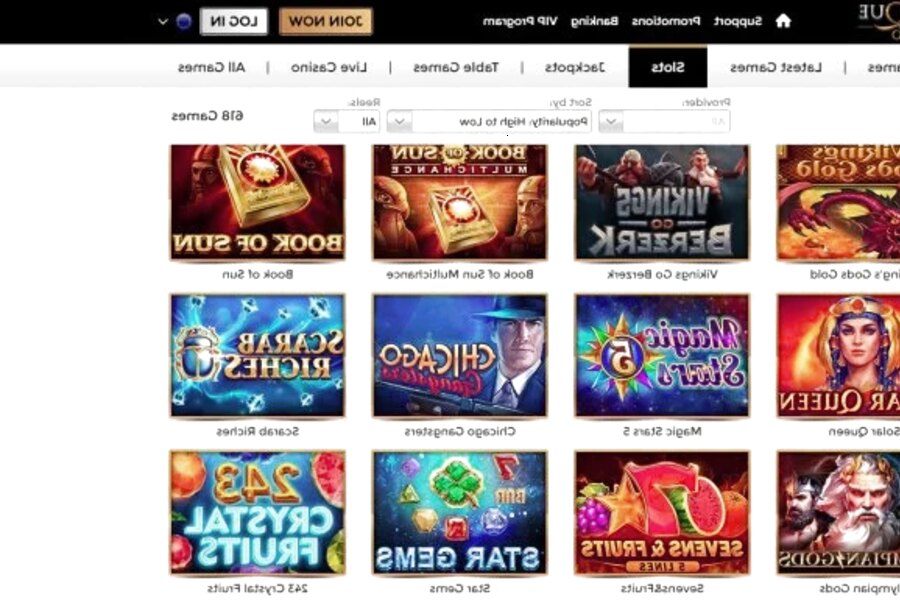 Unique Casino - Connexion à votre compte