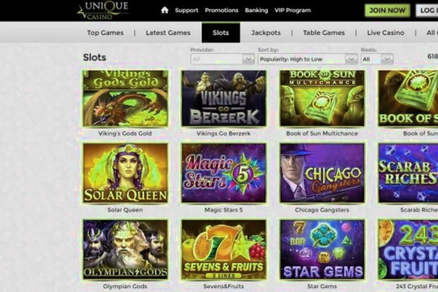 Unique Casino : Inscription Facile et Sécurisée